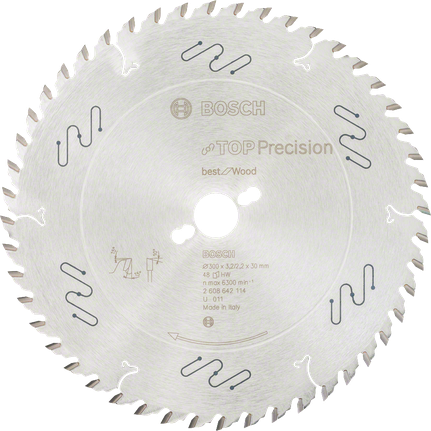 Bosch Top Precision Best for Wood 300 mm sirkelsagblad.