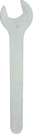 Bosch -nøkkel 17 mm for bytte av tilbehør.
