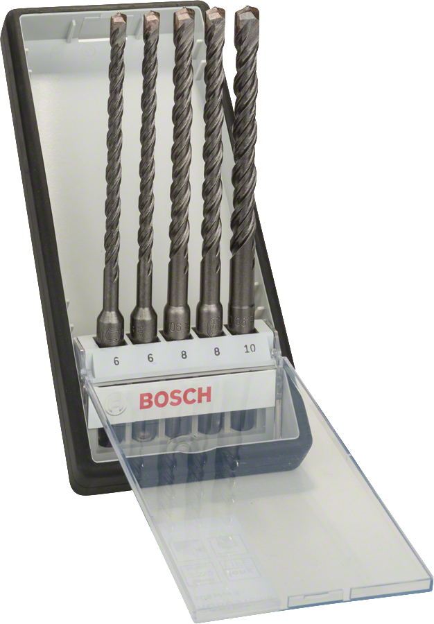 Bosch Robust Line SDS plus-5 hammerborsett, 5 deler.