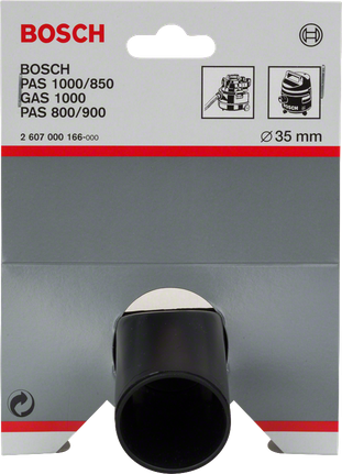 Bosch lite gulvmunnstykke 130 mm bredde, 35 mm diameter.