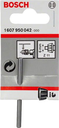 Bosch 6 mm chuck-nøkkelpinne.