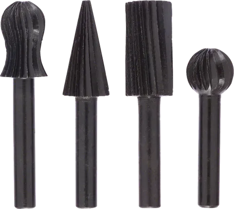 Bosch 4-delers frihåndsfresesett 13 mm.