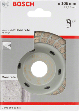 Bosch diamantskjæreskive standard for betong Turbo.