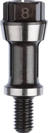Bosch spennhylse med låsemutter 8 mm diameter.