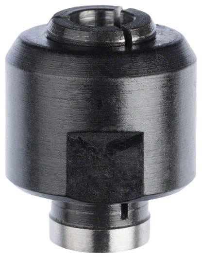 Bosch spennhylse med låsemutter, 6 mm diameter.