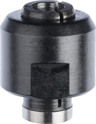 Bosch spennhylse med låsemutter, 6 mm diameter.