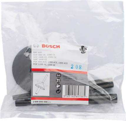 Bosch sentreringsstiftsett 8/12 mm for fresetilbehør.