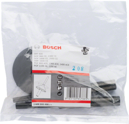 Bosch sentreringsstiftsett 8/12 mm for fresetilbehør.