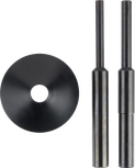 Bosch sentreringsstiftsett 8/12 mm med føringsplate.