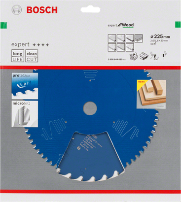 Bosch Expert for Wood sirkelsagblad 225 mm.