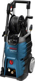 Bosch GHP 5-65 X høytrykksspyler med slangetrommel.