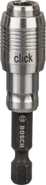 Bosch universalholder med ett klikk-funksjon, 1/4" sekskantskaft.