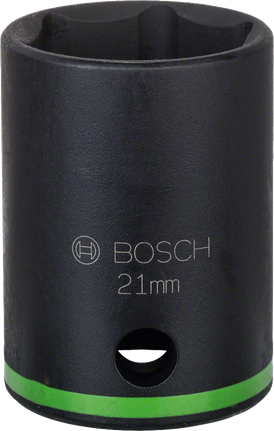 Bosch 21 mm slagpipe med grønn merking.