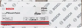 Bosch C470 slipepapirpakke, 93 x 186 mm, korning 240.