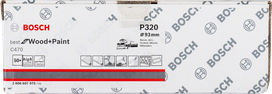 Bosch C470 P320 slipeark 93 mm 50-pakning.