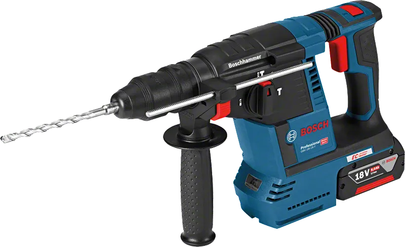 Bosch GBH 18V-26 borhammer, batteridrevet.