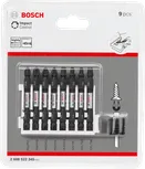 Bosch Impact Control skrutrekkerbitsett, 9 deler.