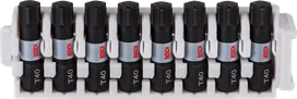 Bosch Impact Control-bitssett, 8 deler, T40, 25 mm.