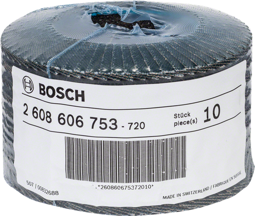 Bosch slipelamellskive, pakke med 10 stk.