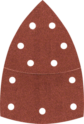 Bosch 10-delers C430 slipebladsett, 11-hulls 180 grit.