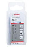 Bosch HSS PointTeQ sekskantbor 2 mm 10-pakning.