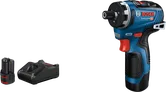 Bosch GSR 12V-35 HX batteridrevet skrutrekker med batteri og lader.