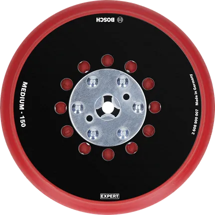 Bosch EXPERT slipeplate for flere hull, 150 mm, medium.
