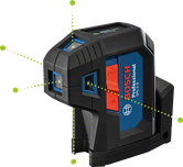 Bosch GPL 5 G punktlaser med selvnivellering.