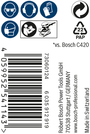 Bosch EXPERT M480 slipenettrull 93 mm 5 m G 80.