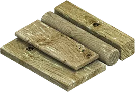 Trykkbehandlet tømmer