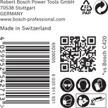 Bosch C470 deltasliper, sandpapir 93 mm.