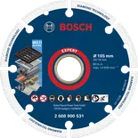 Bosch EXPERT diamantskjæreskive for metall 105 mm.