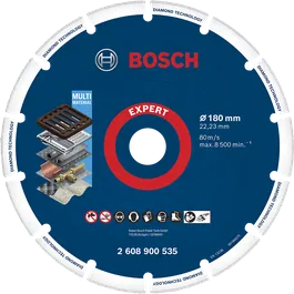 Bosch Expert diamantskjæreskive for flere materialer.