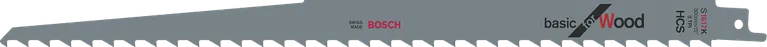 Bosch S 1617 K bajonettsagblad for tre.
