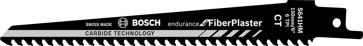 Bosch S 641 HM bajonettsagblad for fibergips.