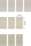 Bosch EXPERT M480 slipenettsett 80 x 133 mm assorterte kornstørrelser.