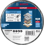 Bosch EXPERT N880 fleece-skive 125 mm ultrafin for eksenterslipere.