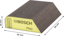 Bosch EXPERT S470 Fin kombi slipekloss, 69x97x26mm.