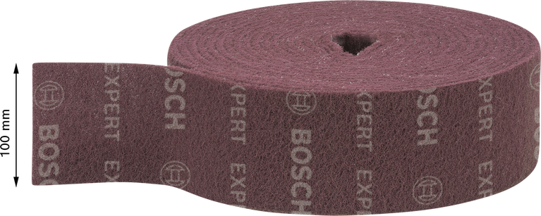 Bosch EXPERT N880 Fleece-rulle, veldig fin rødbrun sliperull.