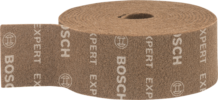 Bosch EXPERT N880 Fleece-rulle grov brun for håndsliping.