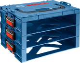 Bosch i-BOXX hylle, 3 delers monteringssystem, arrangør.