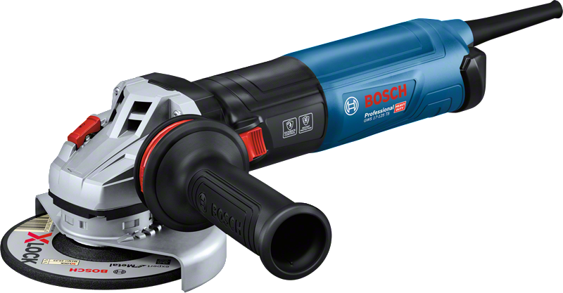 Bosch GWS 17-125 TS vinkelsliper med sidehåndtak.
