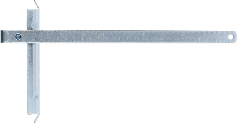 Bosch parallellføring GKS 18V-70L linjalforsats i metall.