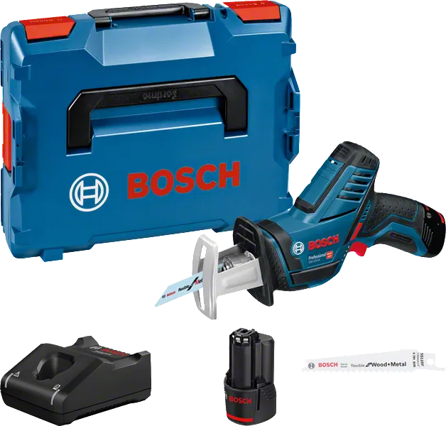Bosch GSA 12V-14 batteridrevet bajonettsagsett.