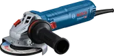 Bosch GWS 12-125 S vinkelsliper med ergonomisk sidehåndtak.