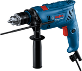 Bosch GSB 600 slagbormaskin med sidehåndtak.