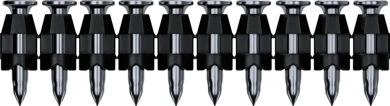 Bosch NM-19 spiker med 19 mm lengde i en stripe.