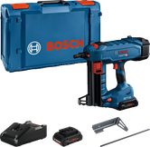 Bosch GNB 18V-38 batteridrevet spikerpistolsett med koffert.