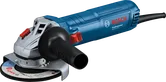 Bosch GWS 12-125 vinkelsliper med standard sidehåndtak.