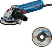 Bosch GWS 12-125 vinkelsliper med sidehåndtak.